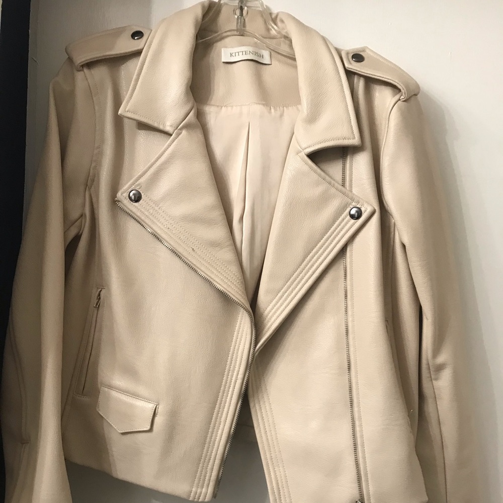 Kittenish Moto leather jacket - Picture 2 of 4